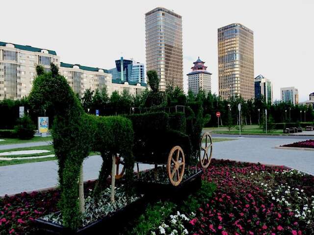 Апартаменты Infinity House in the center Нур-Султан-30